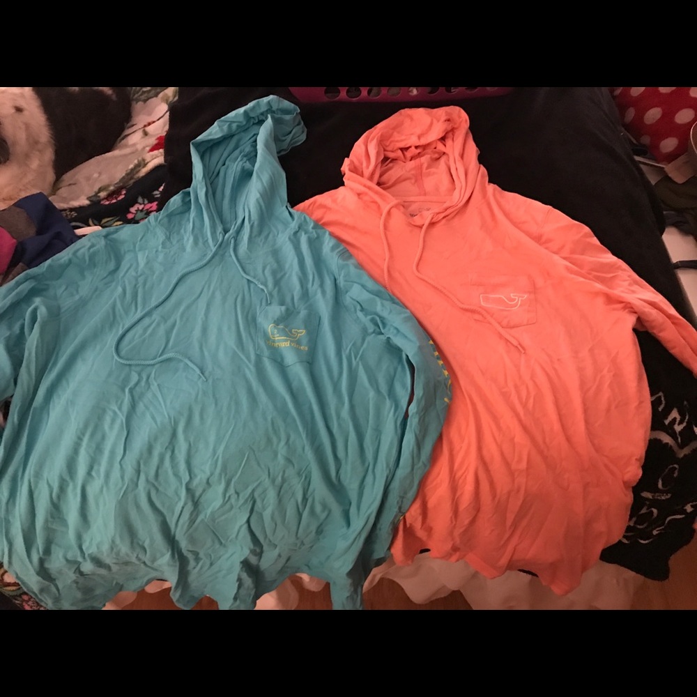Vineyard Vines Hooded Bundle Long Sleeve Shirts